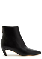 Gabriela Hearst Clayton 50 Leather Ankle Boots Black