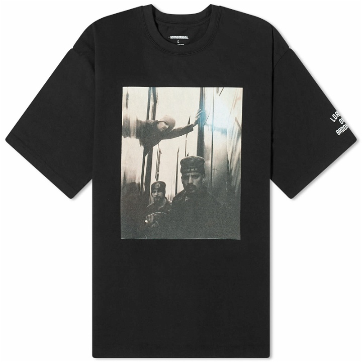 Photo: Neighborhood Men's x Lordz of Brooklyn 1 T-Shirt in Black