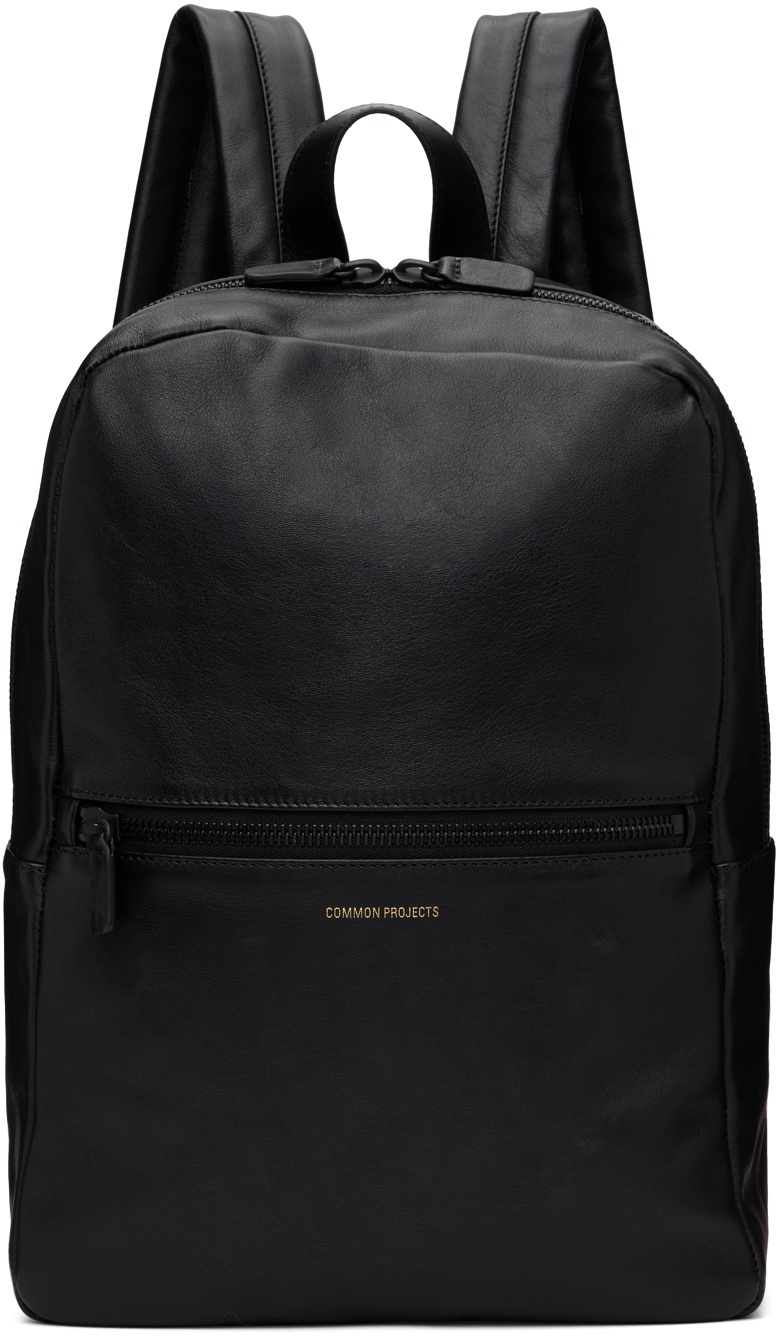 Photo: Common Projects Black Simple Backpack