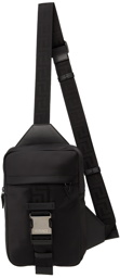 Versace Black Greca Sling Strap Bag