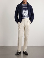Ralph Lauren Purple label - Striped Cotton T-Shirt - Blue