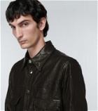 Dolce&Gabbana - Leather shirt