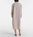 Loro Piana Lora linen shirt dress