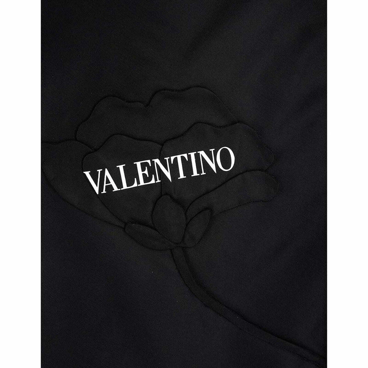 Valentino Flower Embroidery Bermuda Shorts