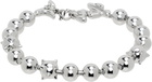 Perks and Mini Silver Lunacy Celestial Orbs Ball & Chain Bracelet