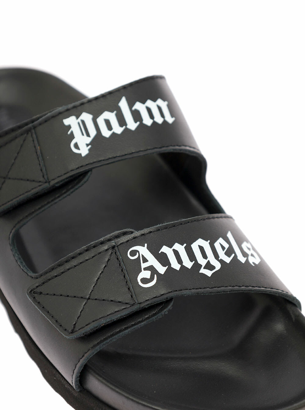サンダル PALM ANGELS LEATHER SANDAL WITH LOGO Palm Angels Leather Sandals With Logo Palm Angels