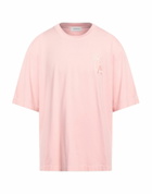 Laneus Mens T-shirt in Pink