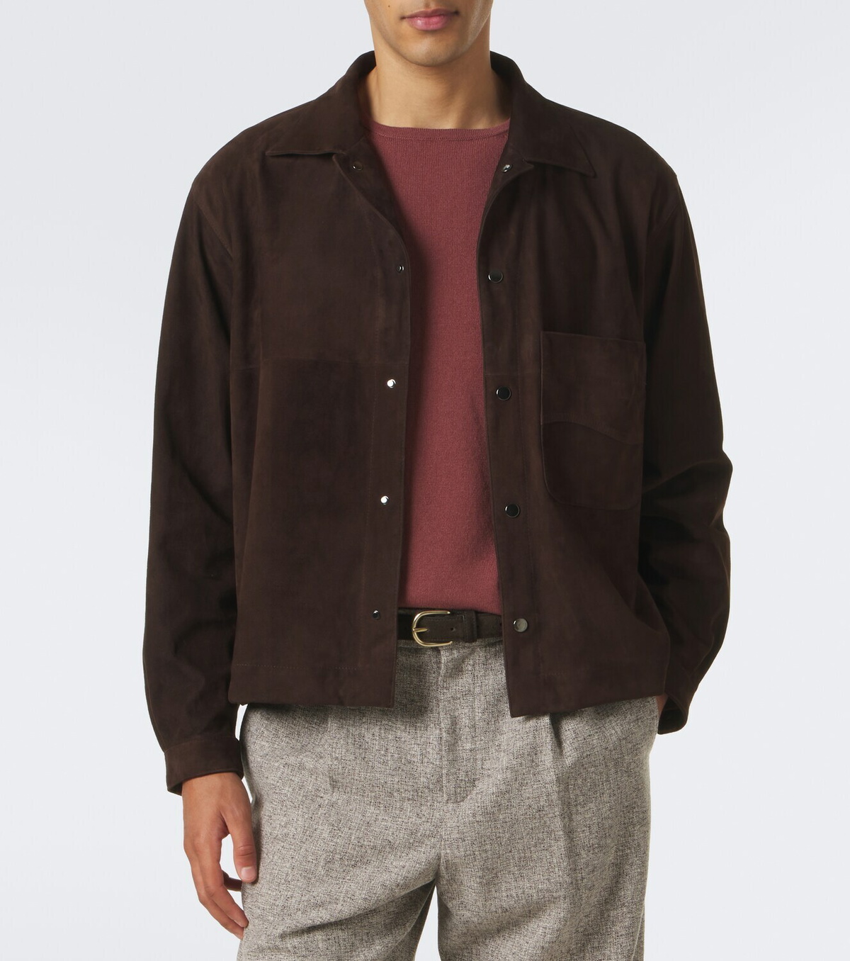 Stòffa Wave suede jacket