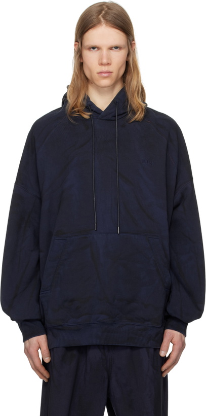 Photo: Juun.J Navy New Dyeing Hoodie