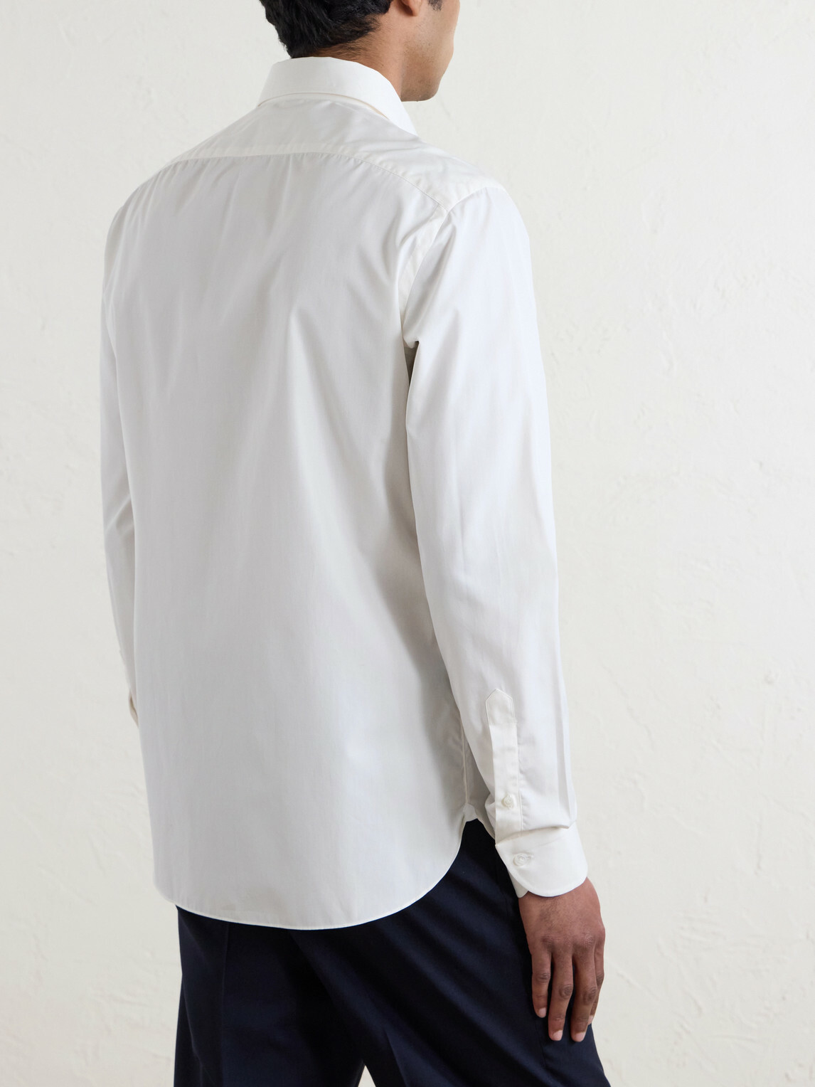 De Petrillo - Cotton-Poplin Shirt - Neutrals