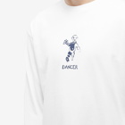 Dancer Men's Long Sleeve OG Logo T-Shirt in White