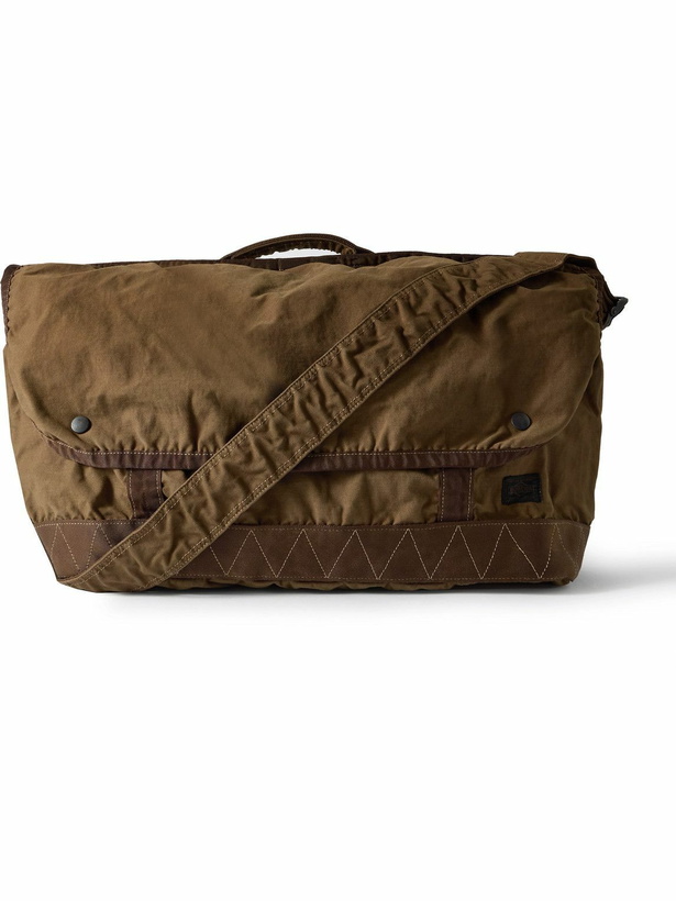 Photo: Porter-Yoshida and Co - Crag L Canvas Messenger Bag