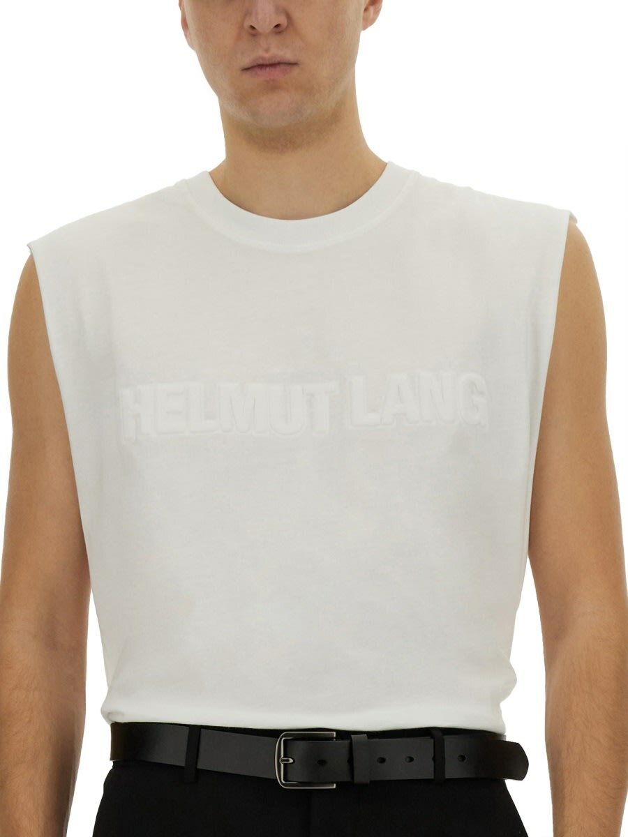 HELMUT LANG ロコシャカトホタンヘスト 【関税込】 Helmut Lang Embossed Logo Tank Top Helmut Lang
