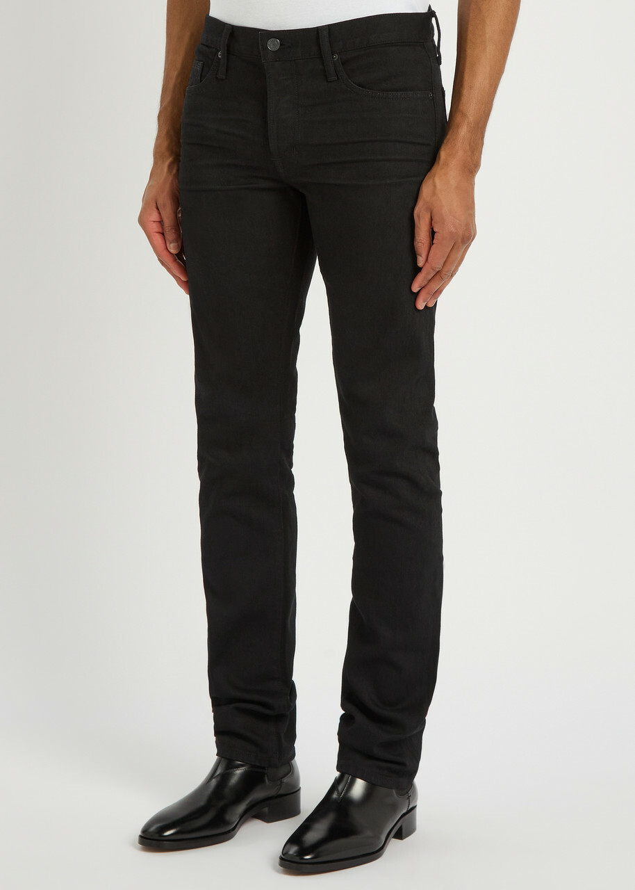 Tom Ford Straight-leg Denim Jeans Black