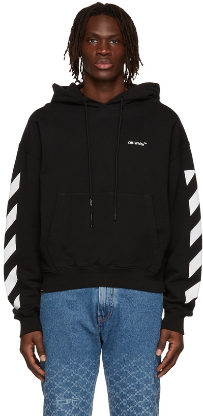 Photo: Off-White Black Diag Hoodie