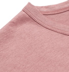 Theory - Air Essential Cotton and Cashmere-Blend T-Shirt - Pink