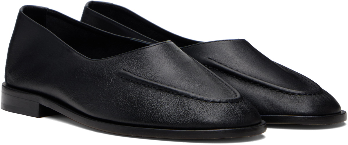 HEREU Black Juliol Winter Loafers