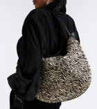 Isabel Marant Oskan Large calf hair shoulder bag