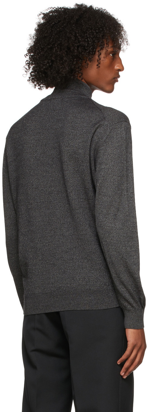 Lemaire Grey Double Layer Turtleneck Lemaire