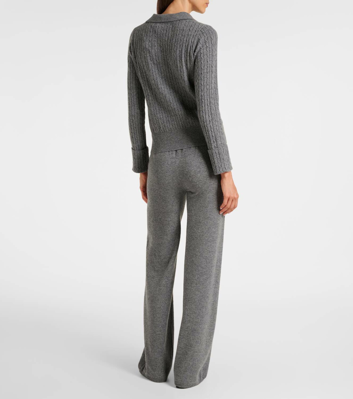 Aya Muse Gaia cashmere polo sweater