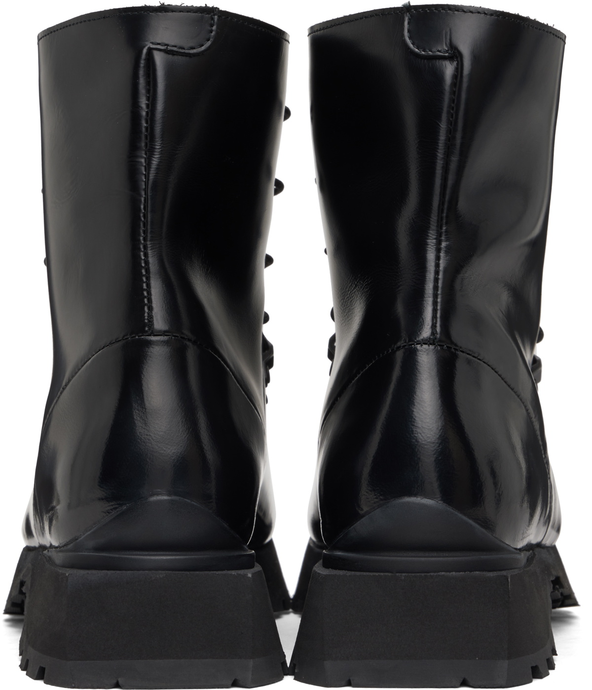 DEMON Black Poyana High Boots