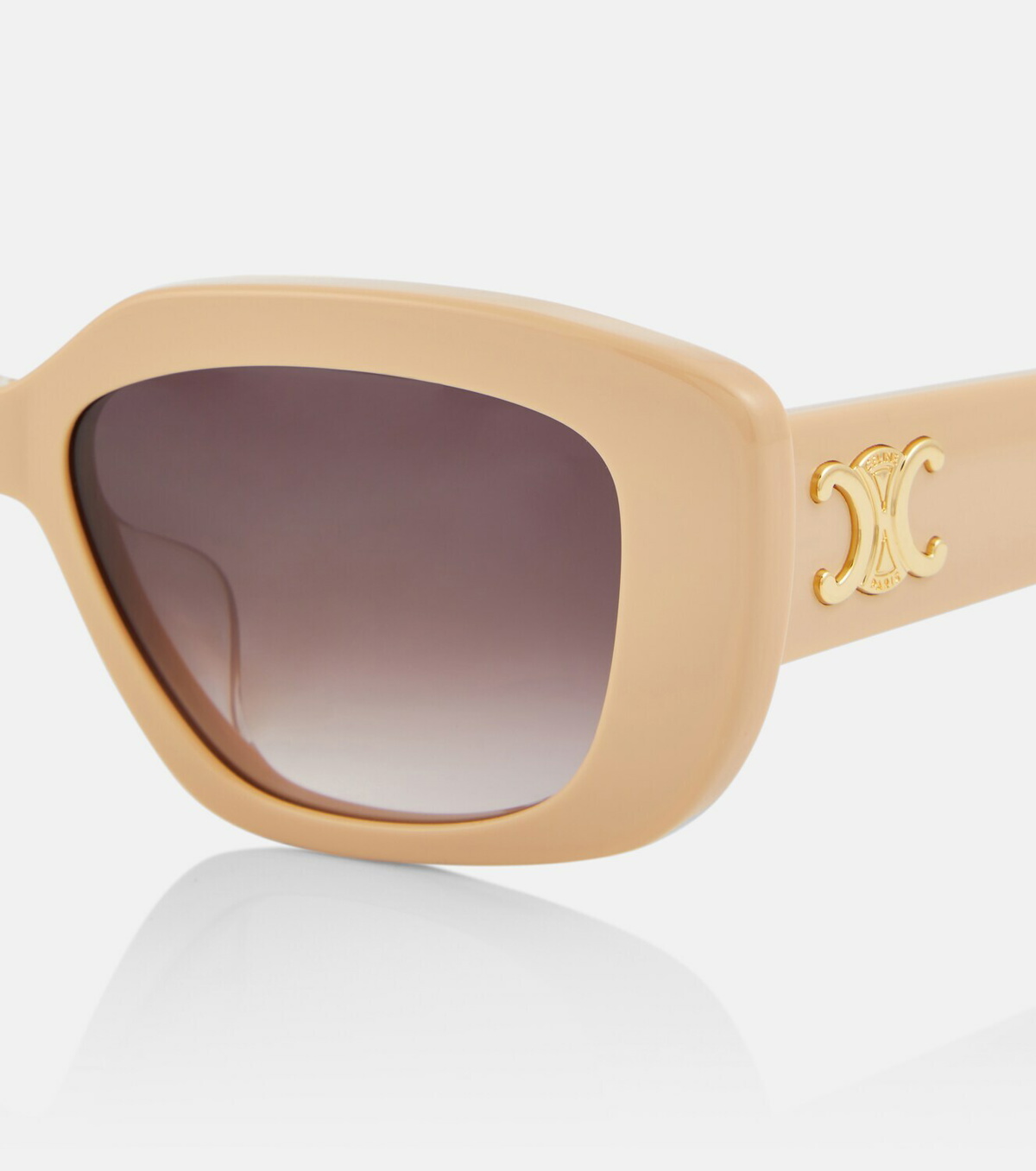 Celine Eyewear Triomphe rectangular sunglasses