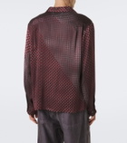 Maison Margiela Paisley satin shirt