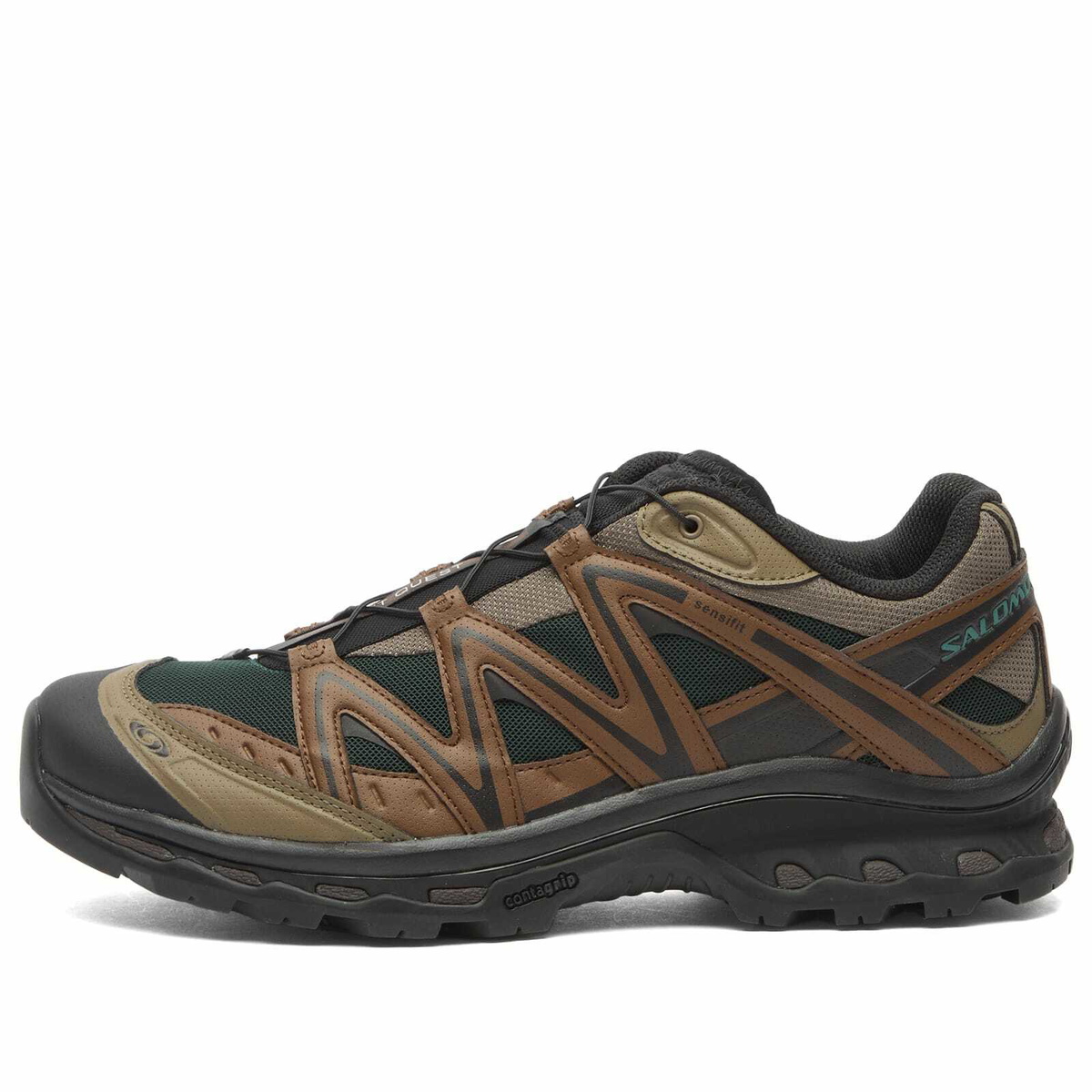 Salomon Men's TEPIAZ ADVANCED Sneaker in Black/Sedona Sage Salomon