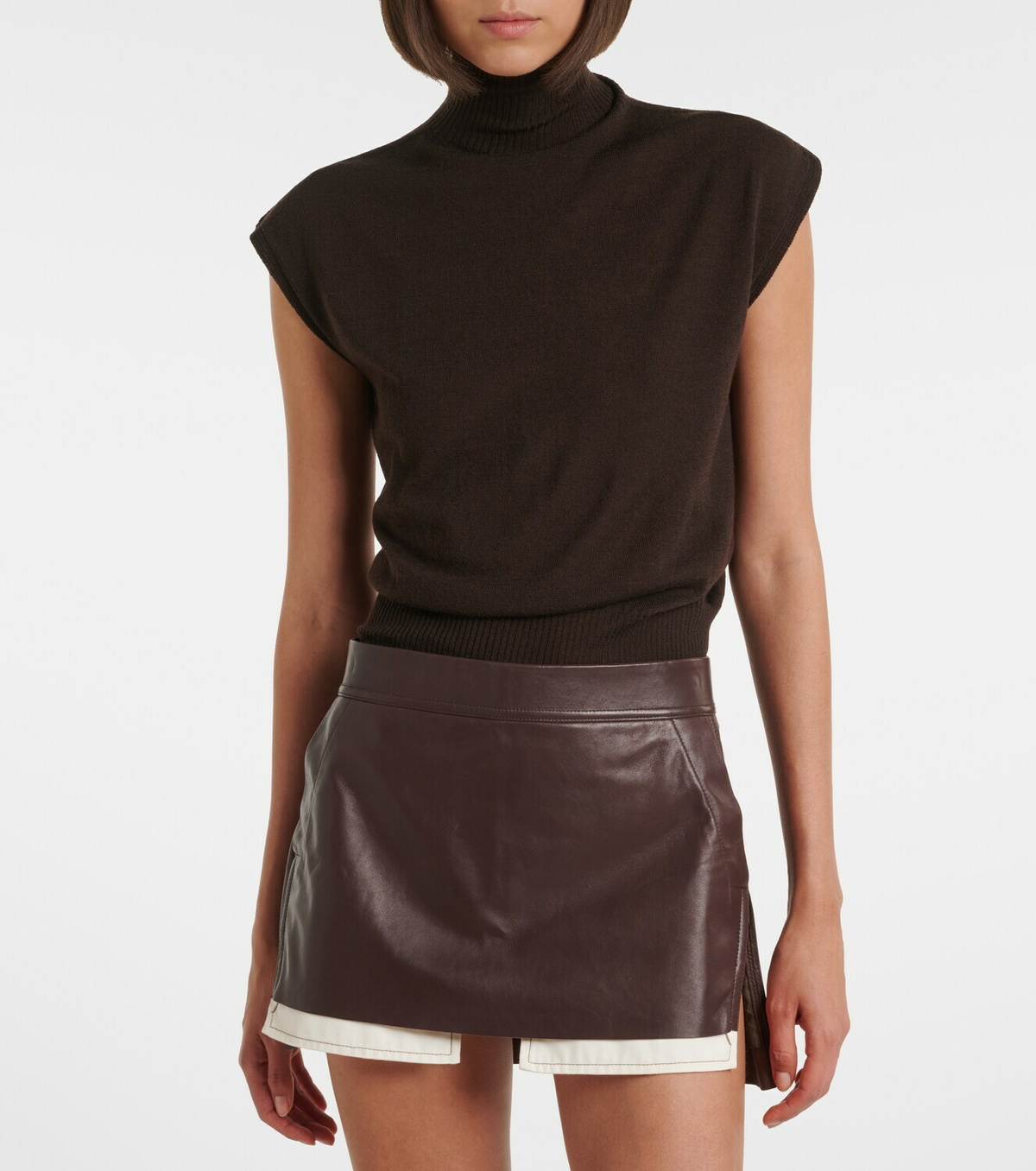 Rick Owens Virgin wool turtleneck sweater
