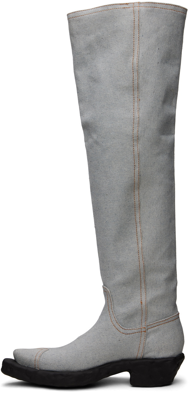CAMPERLAB Blue Venga Tall Boots