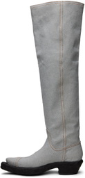 CAMPERLAB Blue Venga Tall Boots