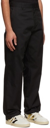 Just Cavalli Black Polyester Trousers