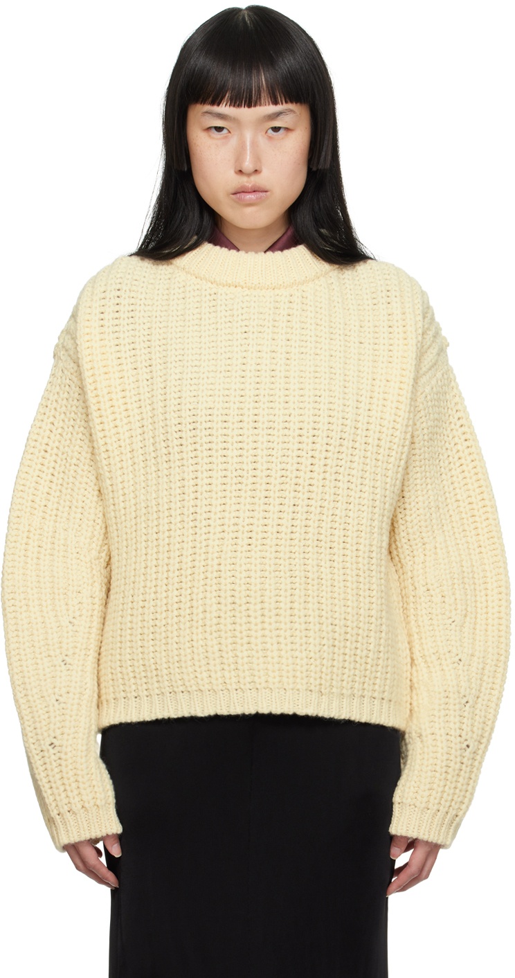 BITE Off-White Chunky Sweater