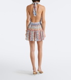 Missoni Zigzag halterneck minidress