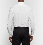 TOM FORD - White Slim-Fit Bib-Front Double-Cuff Sea Island Cotton Shirt - Men - White