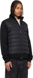 Canada Goose Black HyBridge® Huron Full-Zip Down Jacket