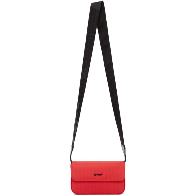 Photo: Off-White Red Ripstop Crossbody Bag