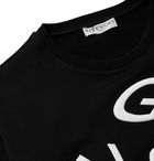 GIVENCHY - Logo-Embroidered Loopback Cotton-Jersey Sweatshirt - Black