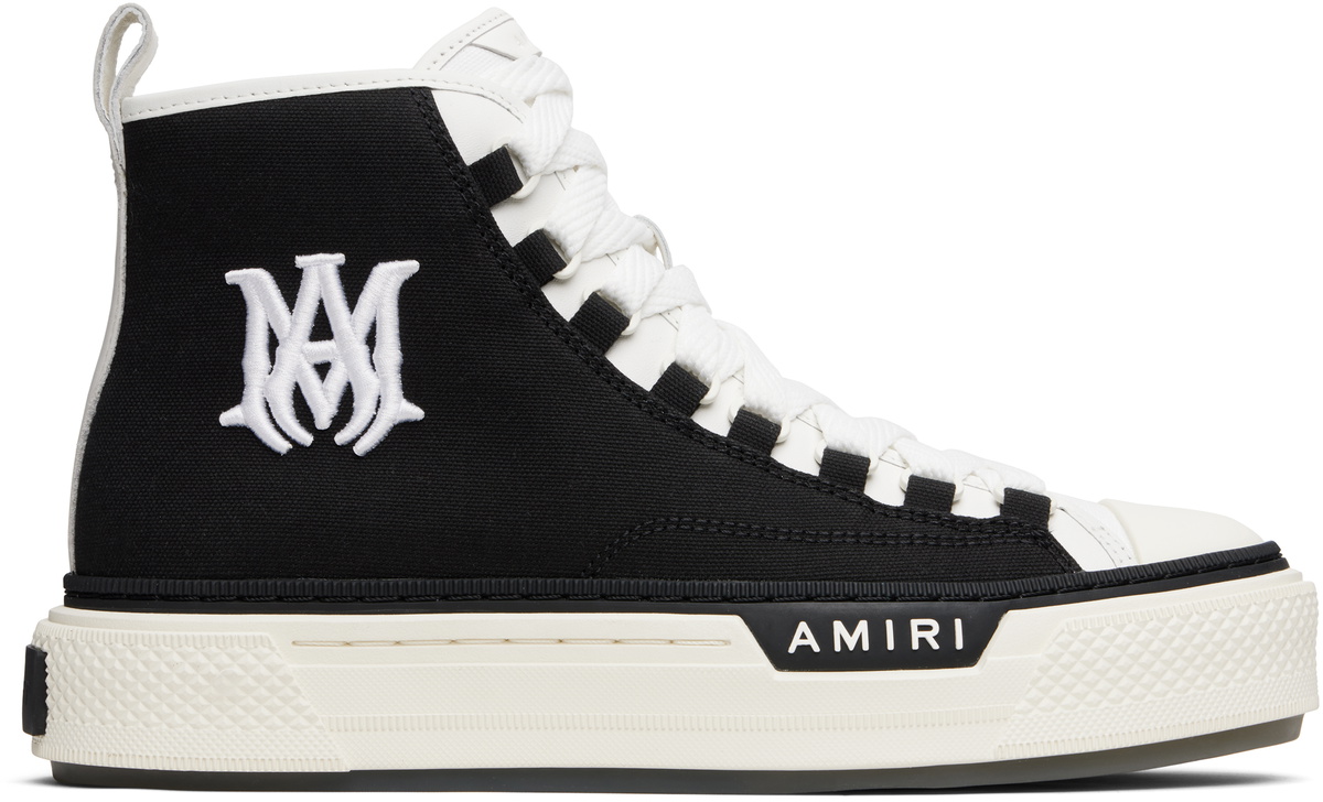 AMIRI Green 'MA' Court Hi Sneakers Amiri