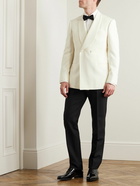 Kingsman - Double-Breasted Wool-Twill Tuxedo Jacket - Neutrals