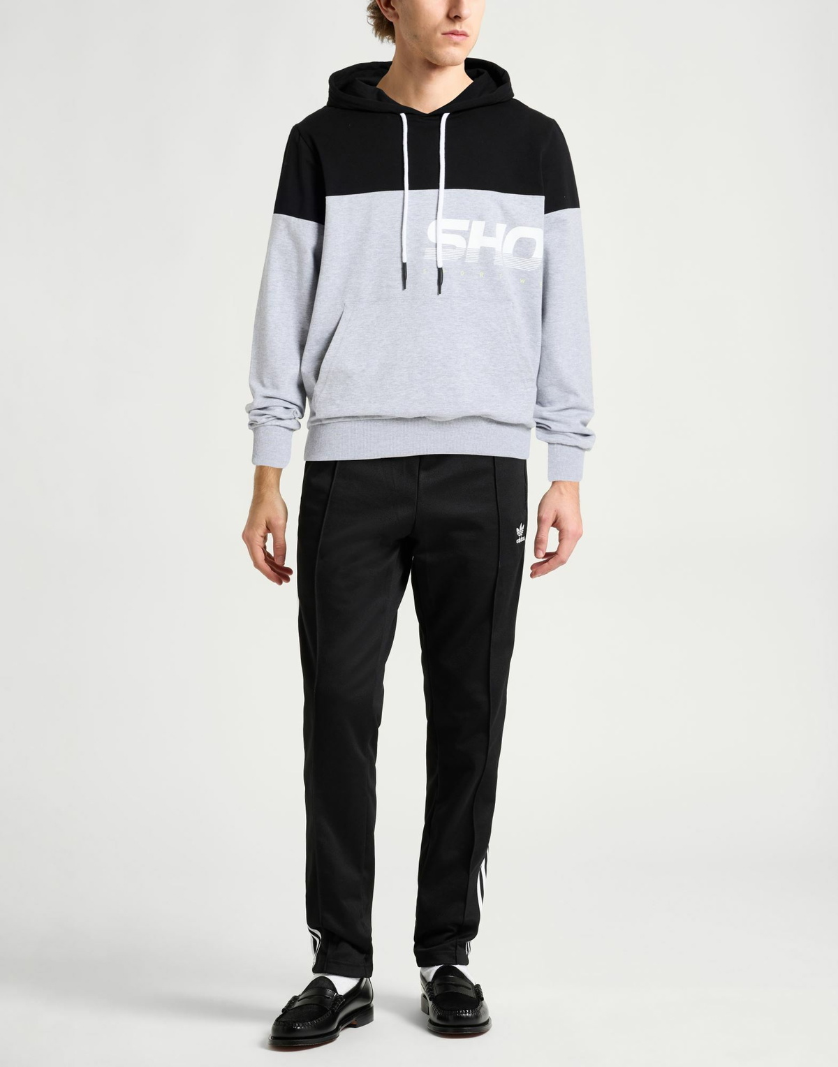 Shoe Mens Sweatshirt in Grey