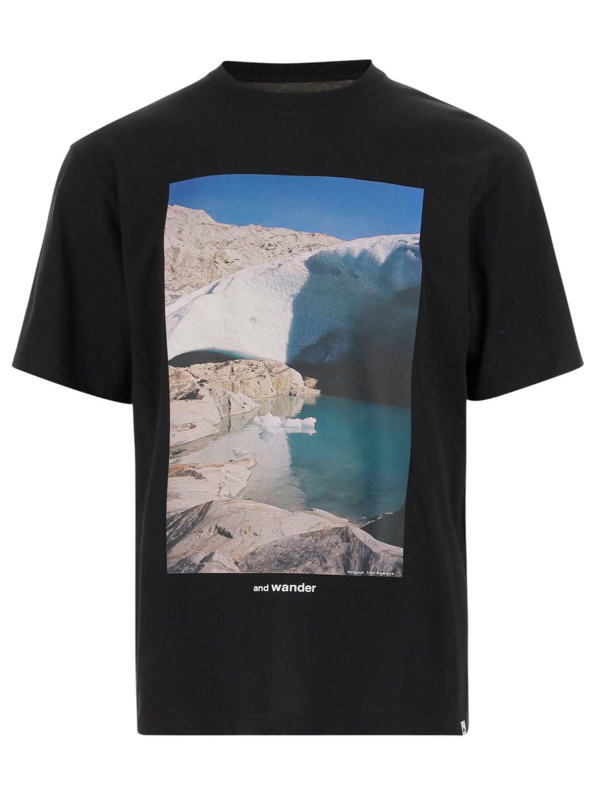 MAISON KITSUNE x AND WANDER Ｔシャツ And Wander Men's x Maison Kitsuné Skiing Fox T-Shirt in