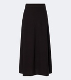 Lisa Yang Torie cashmere midi skirt