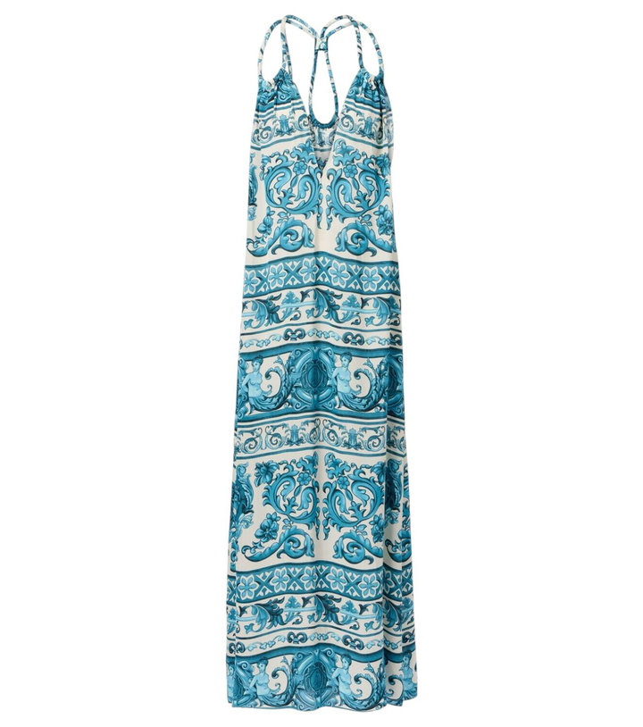Photo: Adriana Degreas Satin maxi dress
