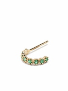 Pascale Monvoisin 9K Yellow Gold Emerald Single Hoop Earring