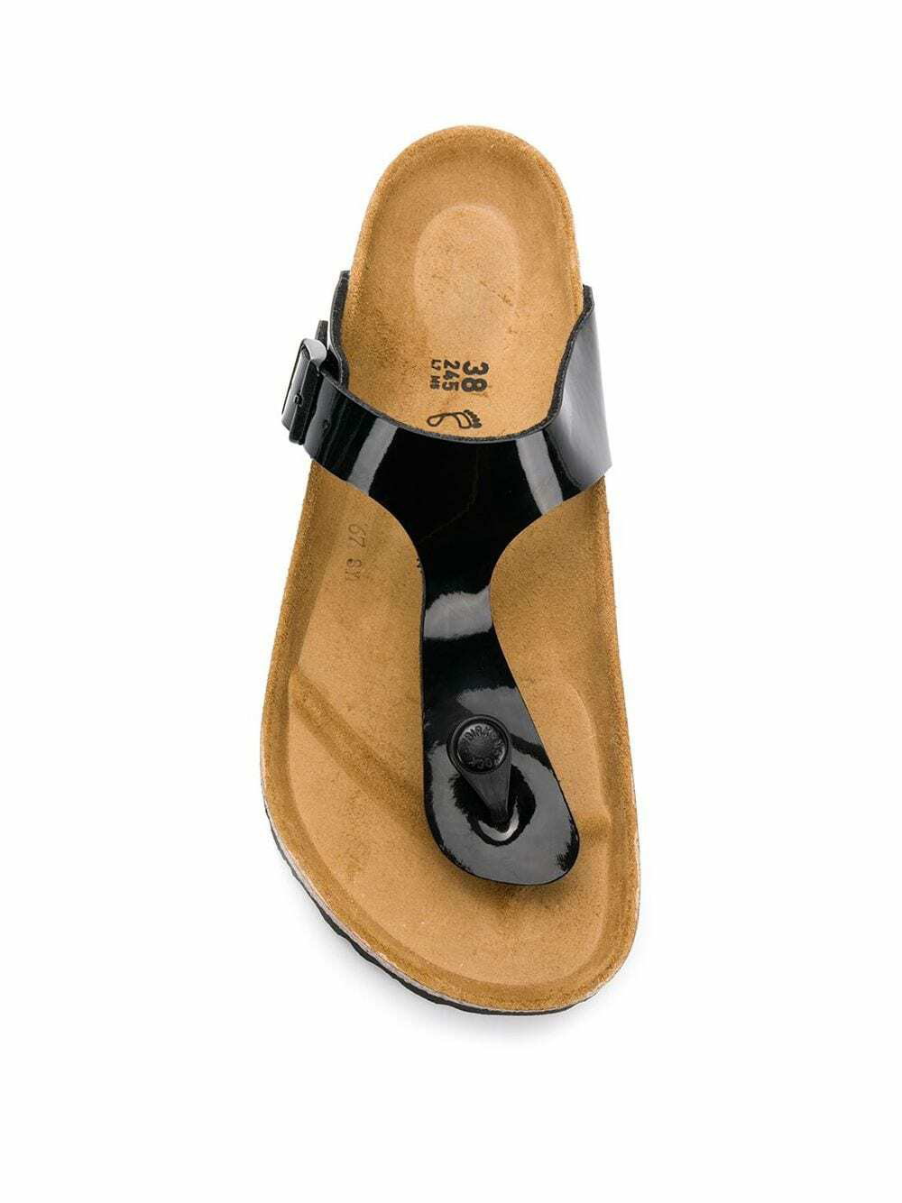 Birkenstock GIZEH UNISEX - T-bar sandals - black 