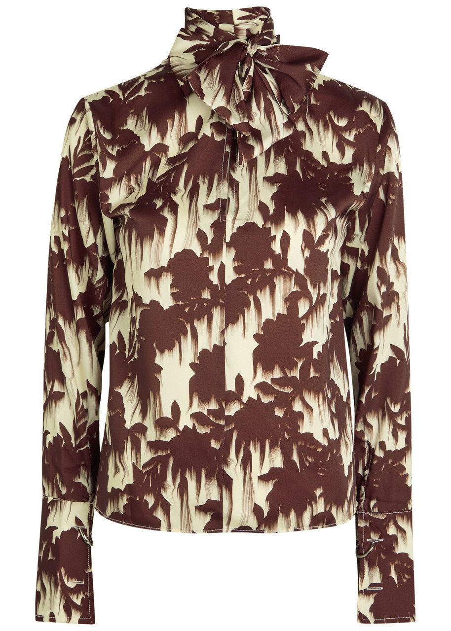 Marques' Almeida Light Weight Drill Satin Blouse White
