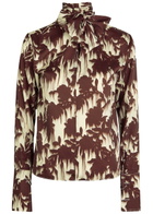 Marques' Almeida Light Weight Drill Satin Blouse White