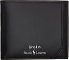 Polo Ralph Lauren Black Smooth Leather Billfold Wallet