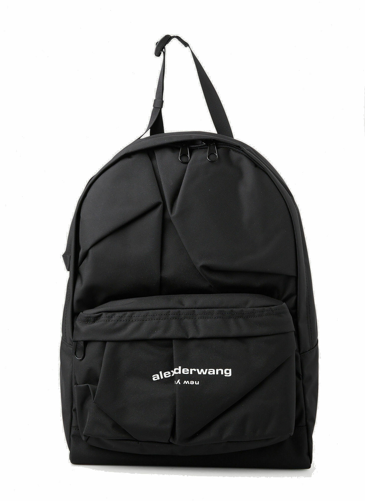 Alexander Wang Black and Silver Mini Marti Backpack Alexander Wang